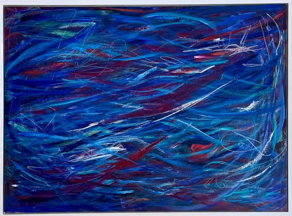 Fluir - Flow exhibition artwork