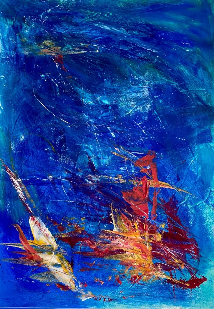Blue Artwork, 2023